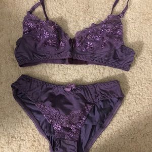Lingerie Bra Panty Set
